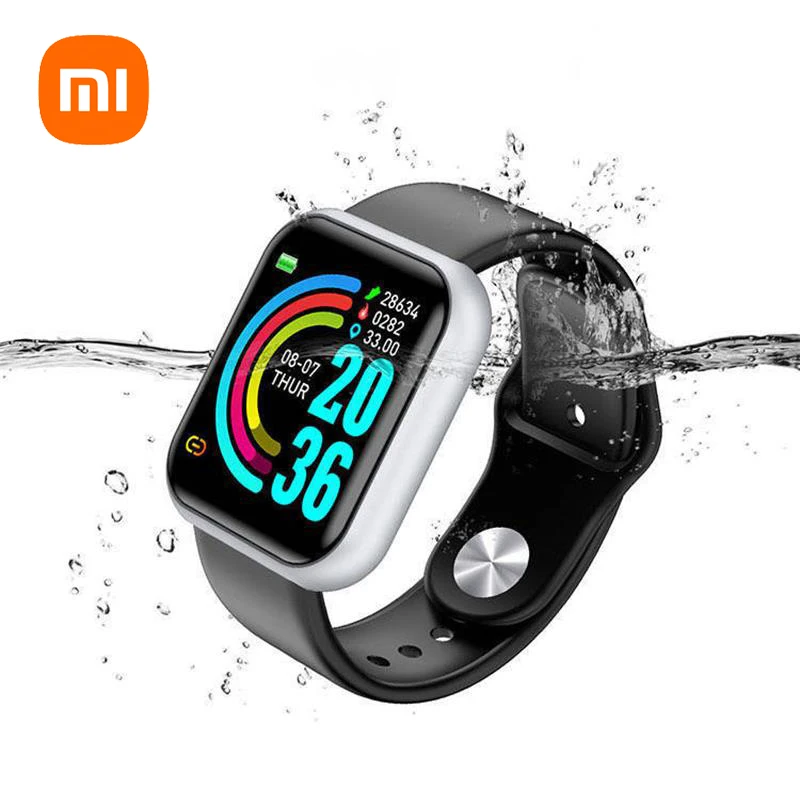 Xiaomi ساعة يد ذكية بلوتوث توصيل الهاتف مشغل موسيق...