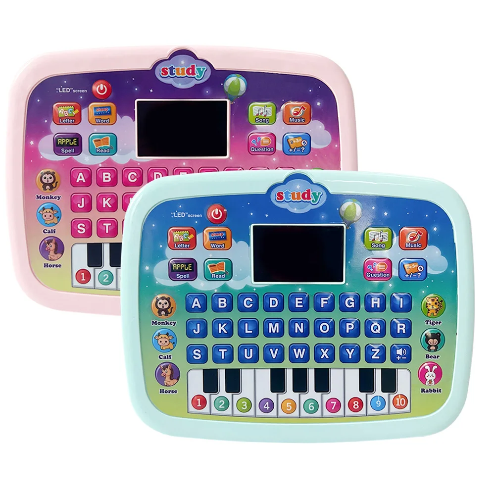Educational Learning Machine Toys Children Electronic Study Game Laptop Computer Preschool Language Education Toys For Toddler 2