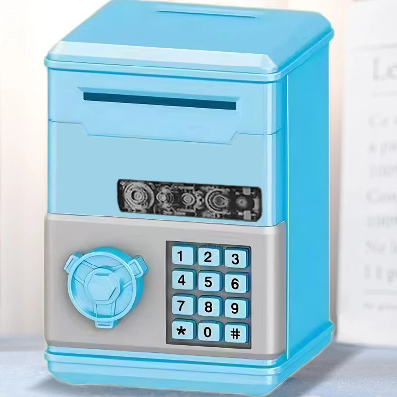 Cassaforte salvadanaio elettronica per bambini con codice_voghion.com