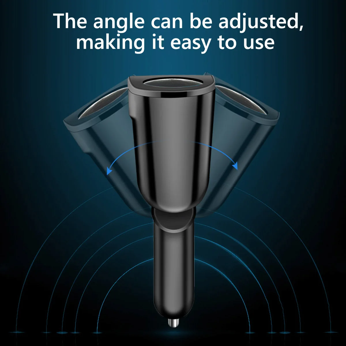 Car Charger USB Super Fast Charging Max 66W, Type C USB C Dual Charger 5 Ports Mobile Phone Charging