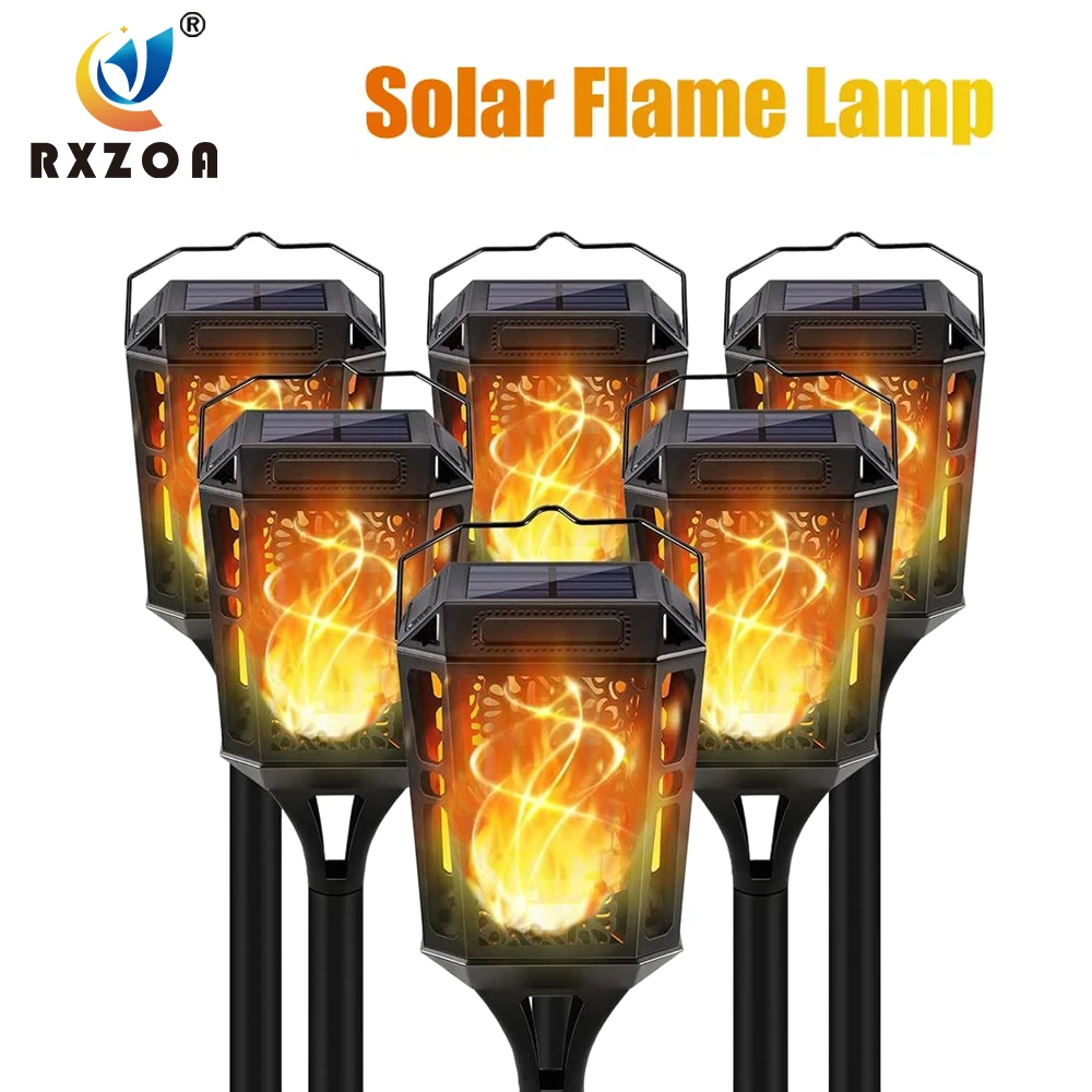 solar security light with motion sensor 36LED Solar Light Outdoor Waterproof Flame Light Garden Landscape Light for Decorating Courtyard Path Lawn solar lights