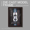 1:32 Photo Frame Version Alloy Metal Sports Car Model Simulation 3D Racing Car Hanging Painting Collection Kids Gifts Decoration 3