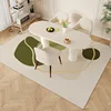 Dining Table Floor Mat Large Kitchen Carpet Waterproof Non-slip Pvc Leather Mats Oil-proof Home Decor Restaurant Rug Big Size 3