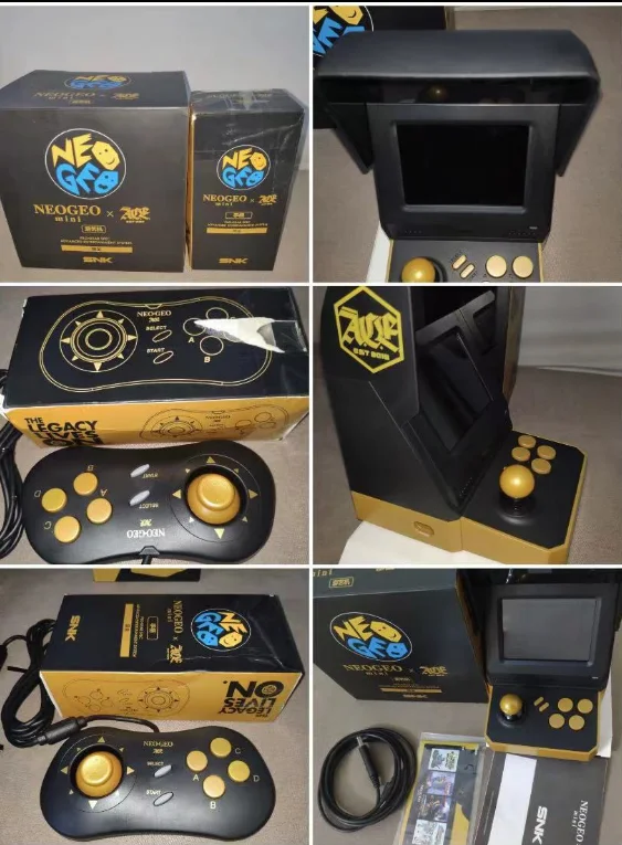 

NEOGEO mini ACE black gold