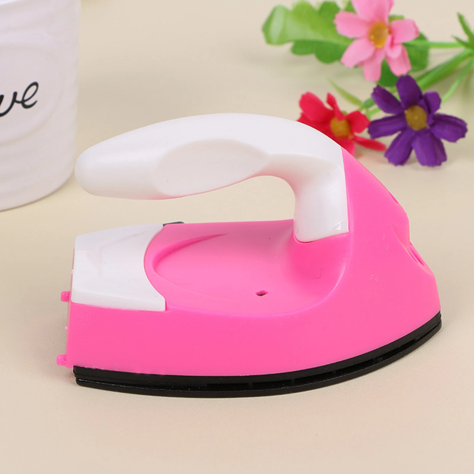 Mini Garment Iron Garment Iron Mini Handheld Garment Iron Non-Stick Portable Electronic Iron for DIY Art and Craft with US Plug