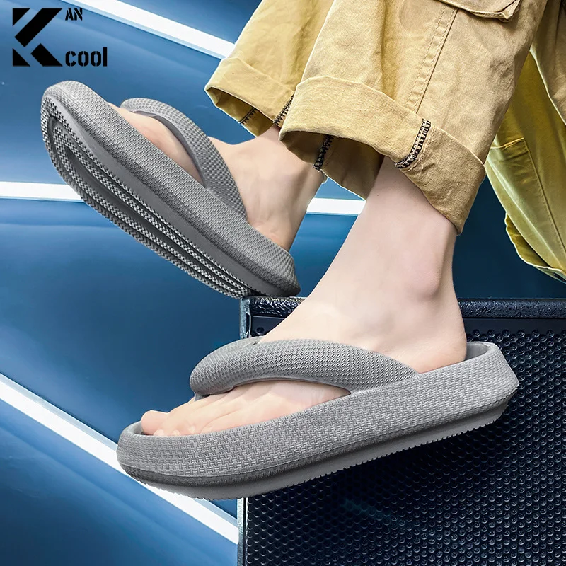 2021 New Summer Men Bath Slippers Sandals Beach Fashion Casual Soft  Comfortable Foam Graffiti Indoor Shoes Flip Flop - Men's Slippers -  AliExpress