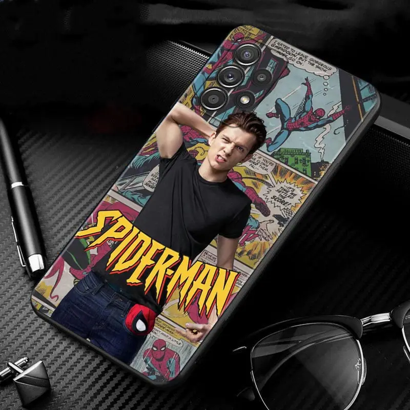 kawaii samsung cases For Samsung A12 Phone Case for Galaxy A21s A22 A32 Cases A51 A13 A52 A52s A71 A72 Marvel Spiderman 3 Superhero Movie Comics LOGO cute samsung cases Cases For Samsung