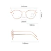 Rosegold Anti-blue Progressive Multifocal Reading Glasses Women Smart Zoom Elderly Eyewear Men Protable Presbyopic Glasses 6