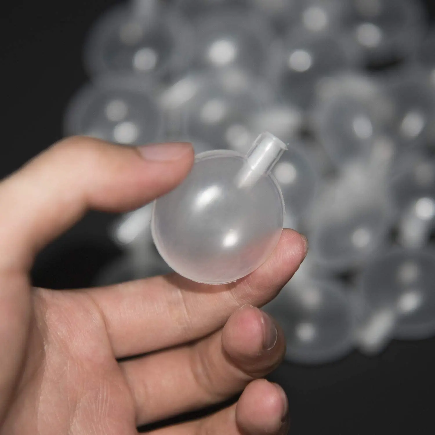 50 Pieces dog toy squeakers 1.37&rdquo;/35mm round airbag replacement dog and cat sounder toy repair squeaking small replacement dog whistle