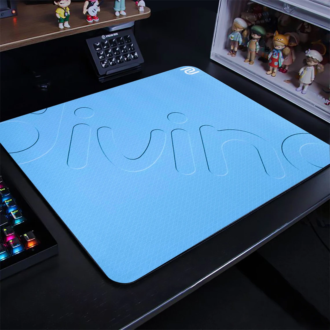 Tapis De Souris Rose Strmi Liquide,grand Format,pour Gamer,ordinateur