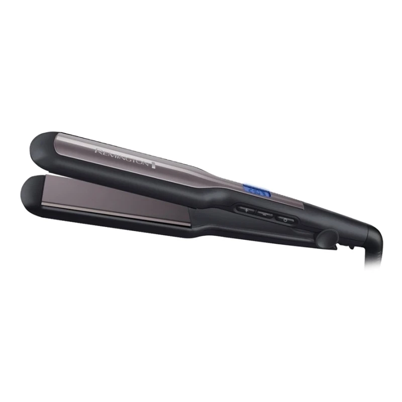 Стайлер REMINGTON S5525 (ЖК дисплей 67 Вт 150-230 °C пластины 110х45 мм автоотключение) | Красота