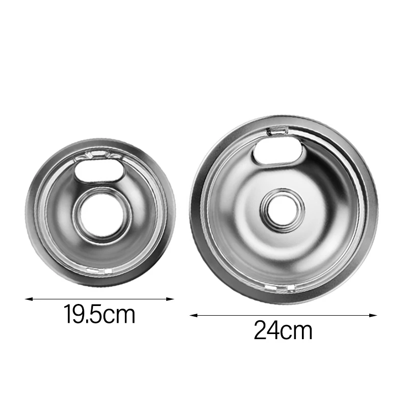 Reliable Stove Drip Pan Cooking Utensil Replacement Dish Drip Pan Replacement Protective Gloves Reliable Kitchen Tool