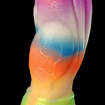 YOCY SM Luminous Dragon Realistic Dildo With Suction Cup Silicone Anal Dildos Soft Flexible Adult Sex Toy For Female G-Spots 5
