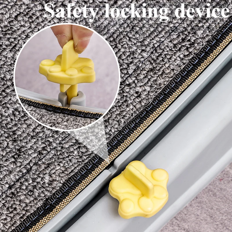 Cat exercise wheel treadmill with locking mechanism and removable carpeted runway