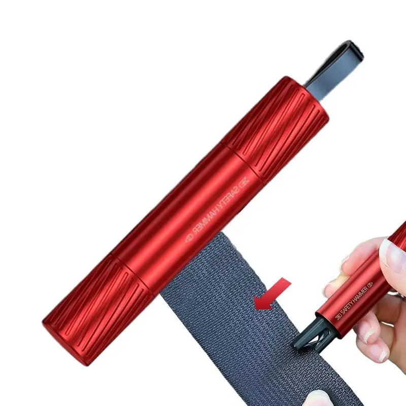 

Car Window Hammer Tool Safe Tool To Break Glass And Escape Reusable Car Escape Tool With Seatbelt Cutter Glass Breaker And