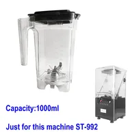 SH-992 Food blender Cup and blade 1000ml/32OZ Cup Stainless steel blade PC cup 1