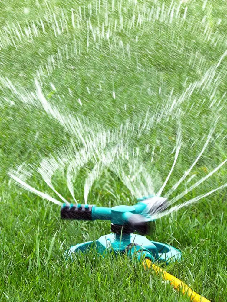 

360 Degree Automatic Rotating Sprinkler For Household Garden Lawn Sprinkler, Timed Sprinkler, Flower And Vegetable Sprinkler