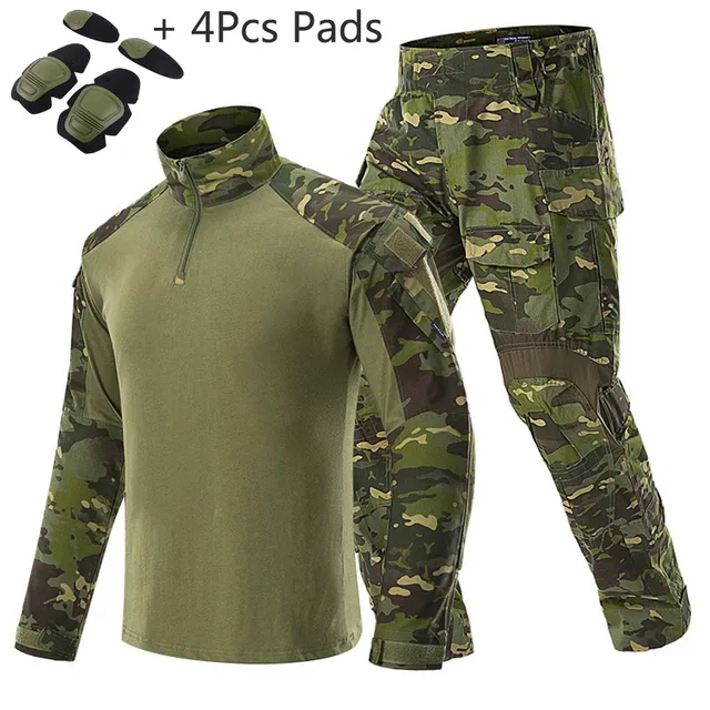 Army green CP suits