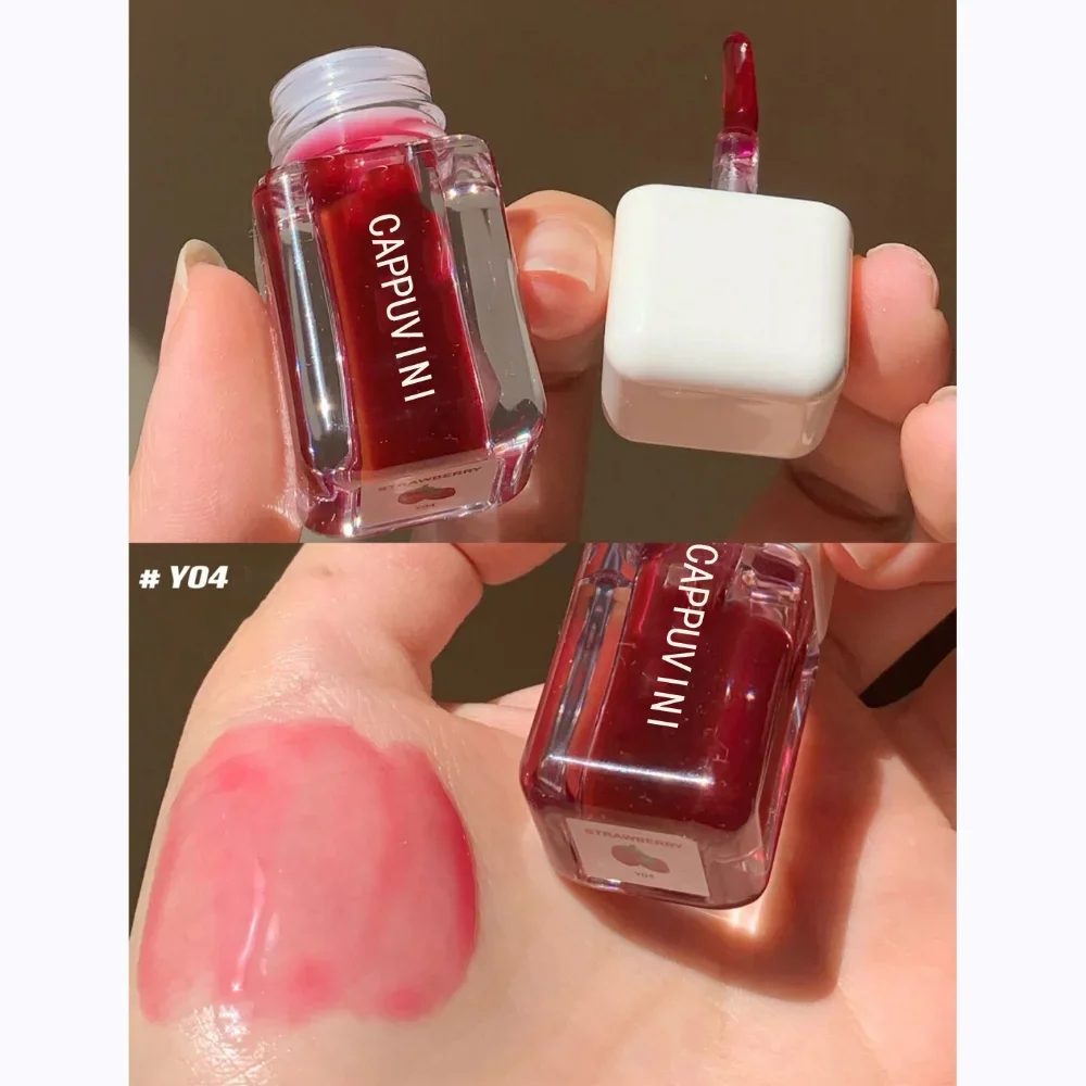 Mirror Moisturizing Lip Gloss Water Glossy Transparent Lip Gloss Liquid Clear Glitter Primer Care Hydrating Plump lip makeup lip glaze lip lacquer lip gloss lip plumper