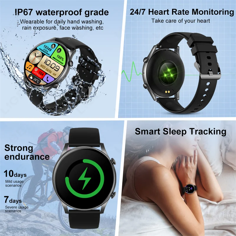 LIGE 2023  Ʈ ġ 1.43 ġ AMOLED ũ ̾  ƮĿ,     ýƮ Ʈġ, ǰ