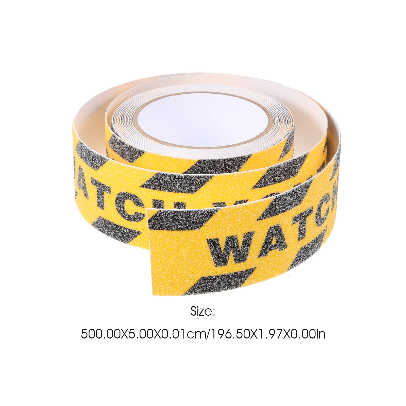 Watch Your Step Tape Adhesive Warning Sign Non Skid Nail Sticker Non-slip Floor Decals Caution The Pet Work