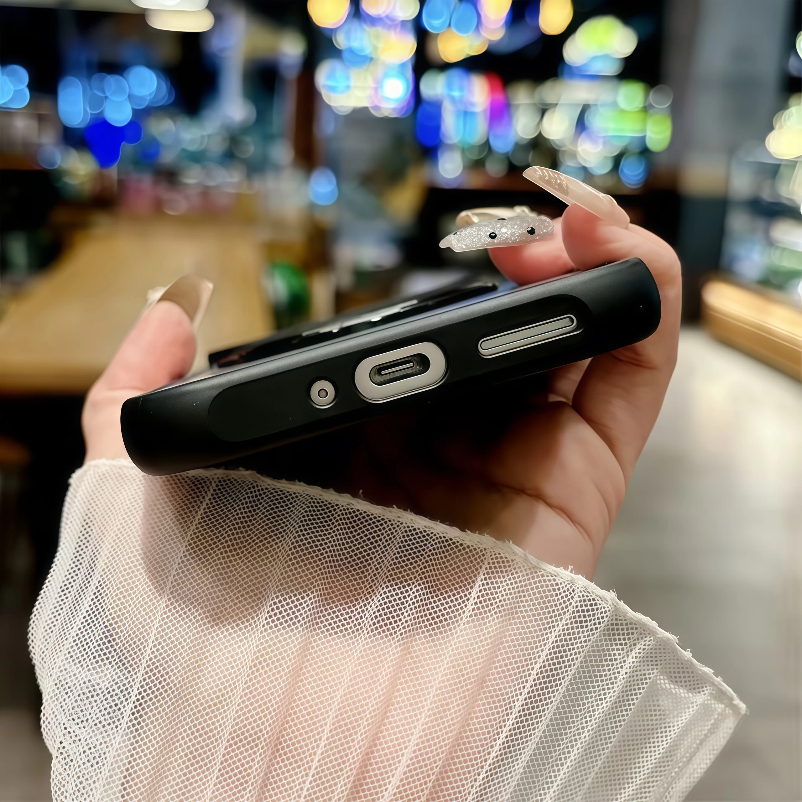 Enhanced Shockproof Matte Clear Case with 360° Rotating Stand and Magsafe Compatibility