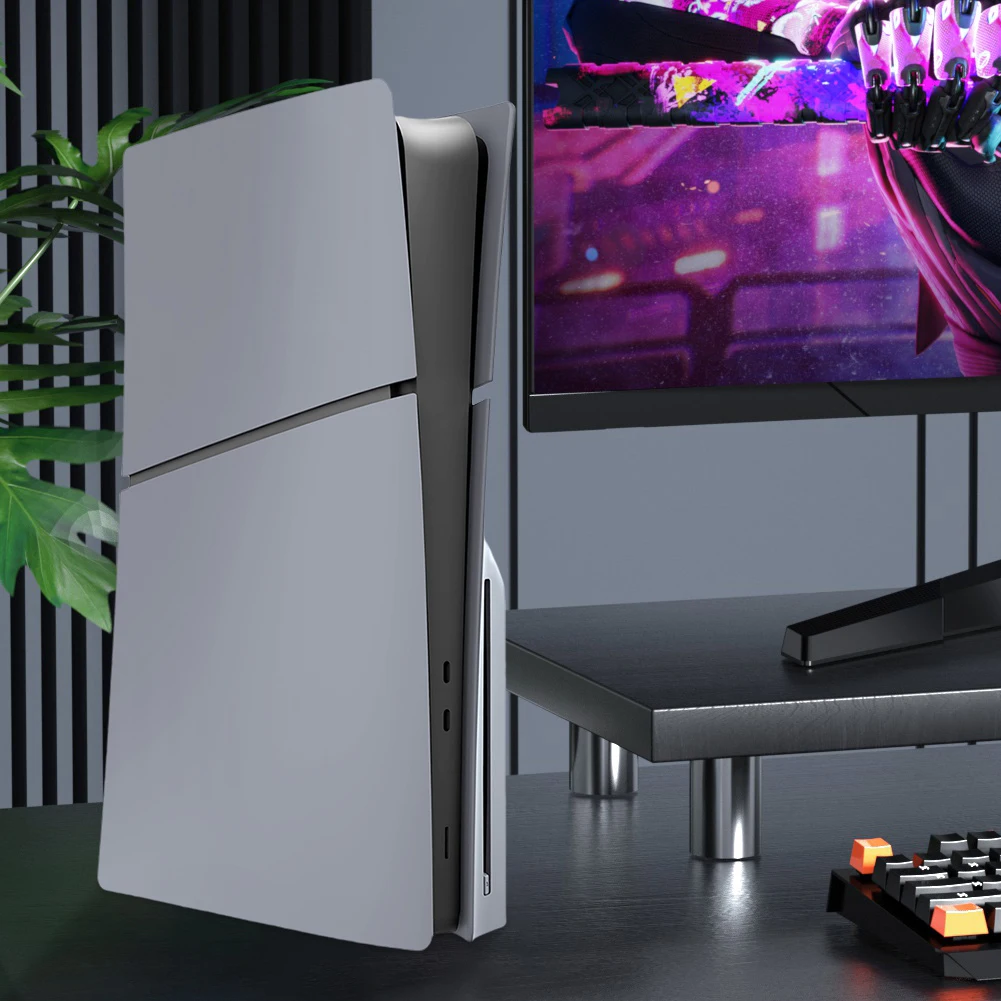  for PS5 Slim 30th Anniversary Console Panels Premium Faceplate Shell Covers for PlayStation 5 Slim Disc Game Accessories