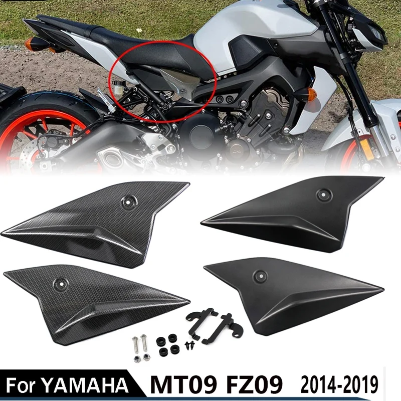 

Motorcycle Gas Tank Side Fairing Air Intake Cover Panel For Yamaha MT-09 MT09 FZ-09 FZ09 2017-2020