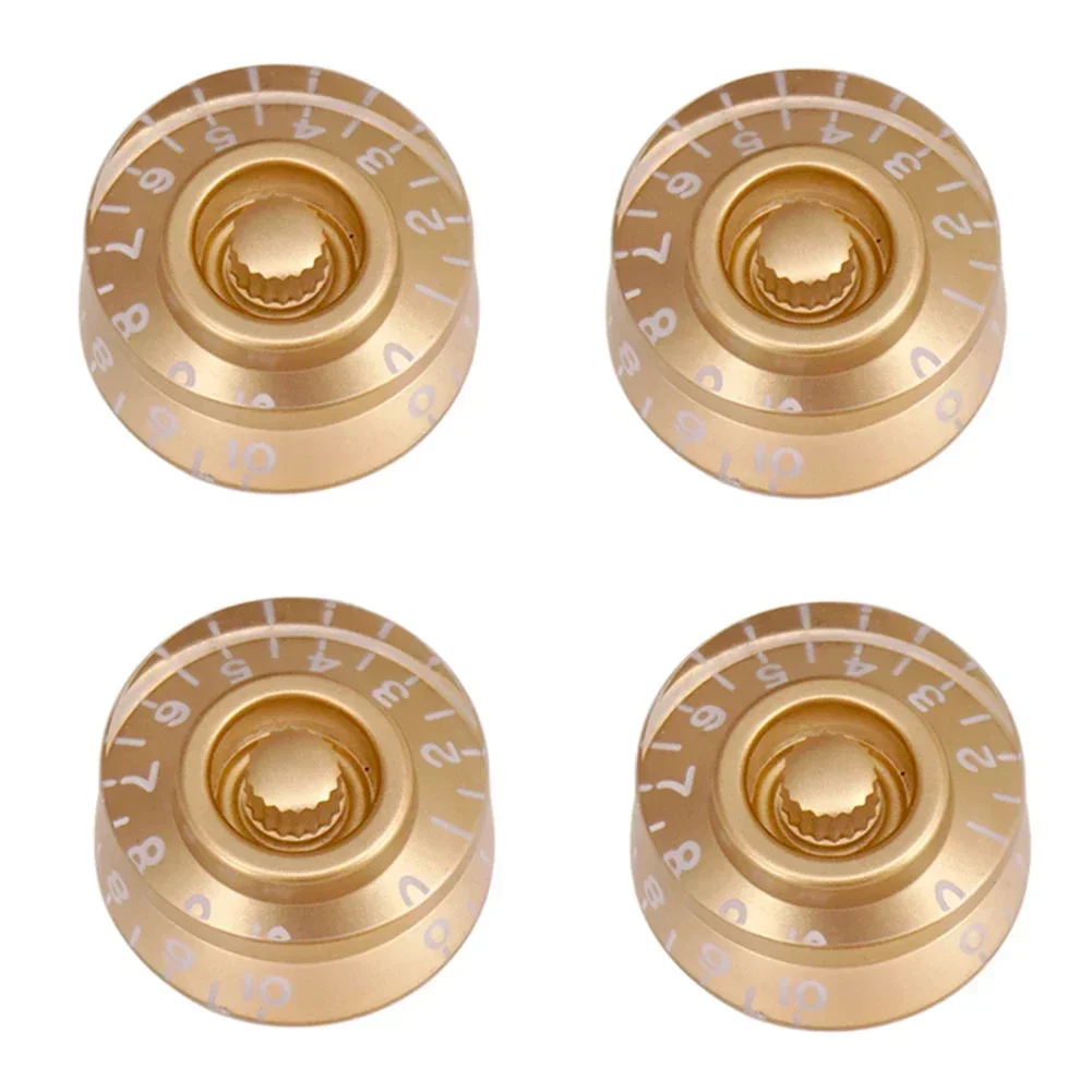 Speed Control Guitar Knobs LP Electric Guitar Volume Tone Knob Top Hat Musical Instruments Guitars Parts 4pcs