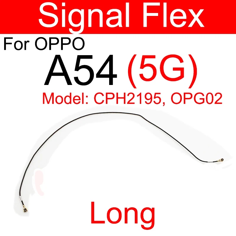 Câble Antenne Wifi Coaxial Pour OPPO A74 5G (CPH2197) - Blanc - Pièce D'origine OPPO