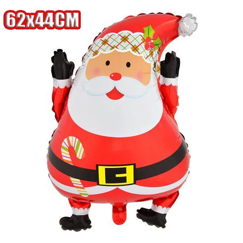 thumbnail image 1 of Nuevo globo navideño Papá Noel muñeco de nieve reno caja de regalo globo inflable de aluminio navideño Feliz Navidad Feliz Año Nuevo Niño, 1 of 5