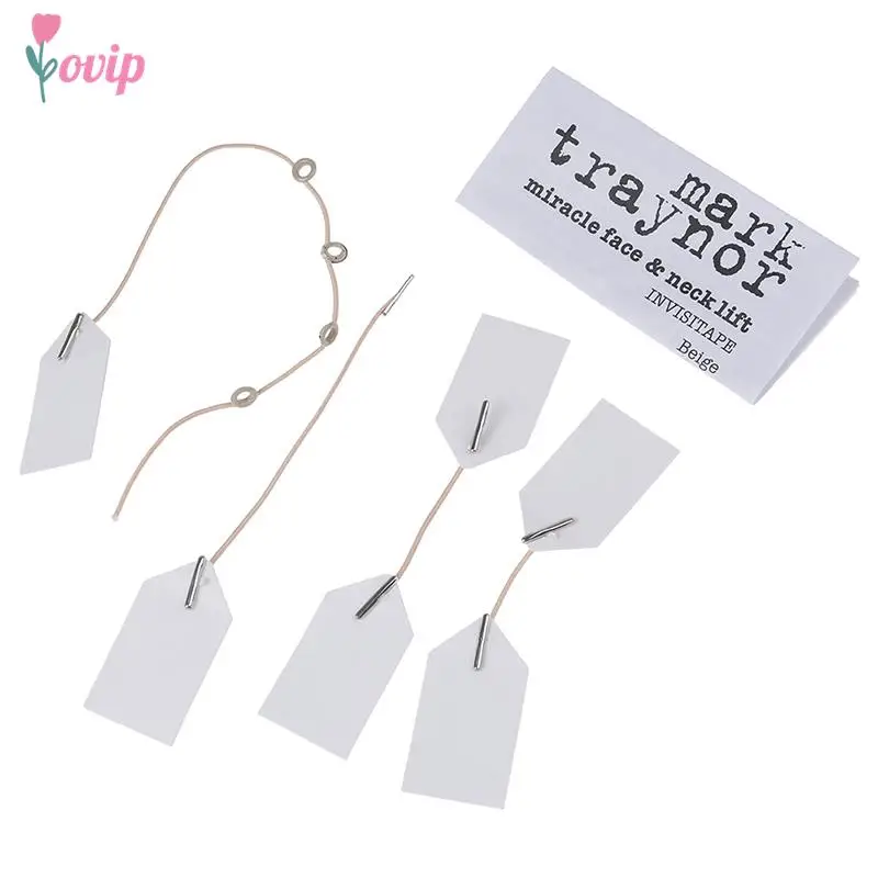 40Pcs face Lifting Patch Invisible V-Line Face Lifting Tape and Strap Set Neck and Eye Double Chin Lift wrinkle removal facial beauty instrument