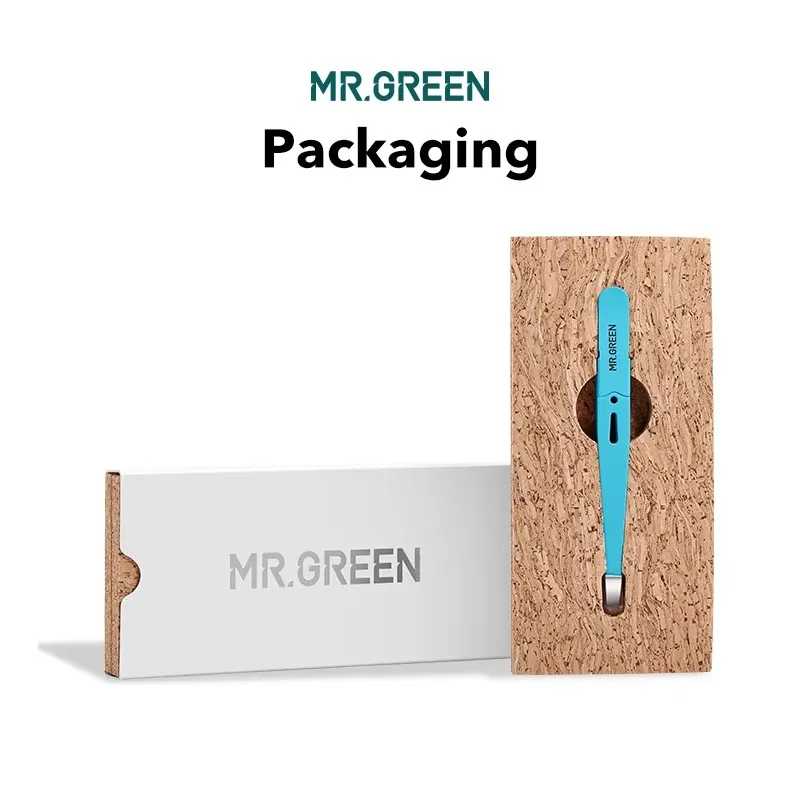 MR.GREEN Eyebrow Tweezer Colorful Hair Beauty Fine Hairs Puller Stainless Steel Slanted Eye Brow Clips Removal Makeup Tools 6