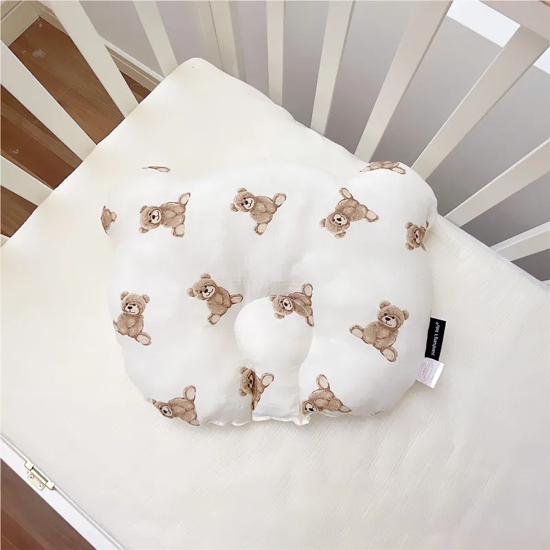 Cartoon Bear Baby Fitted Sheet For Newborns Cotton Soft Crib Bed Sheet For Children Mattress Cover Protector Kids Toddler Be