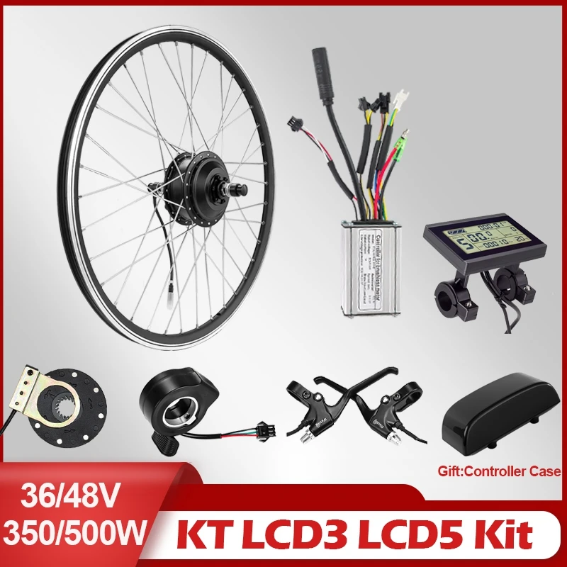 48V 1000W/1500W Kit di Conversione Bici Elettriche Ruota Anteriore, Kit