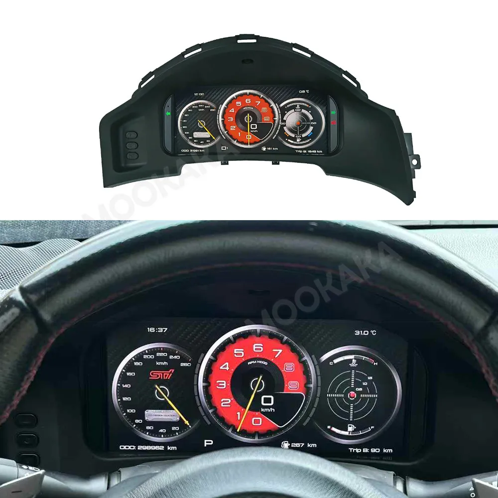 Panel de Instrumentos Digital LCD RHD para Toyota GT86 Subaru BRZ 2013-2019, Cabina Virtual, Velocímetro, Panel de Instrumentos, Enchufe OEM 1