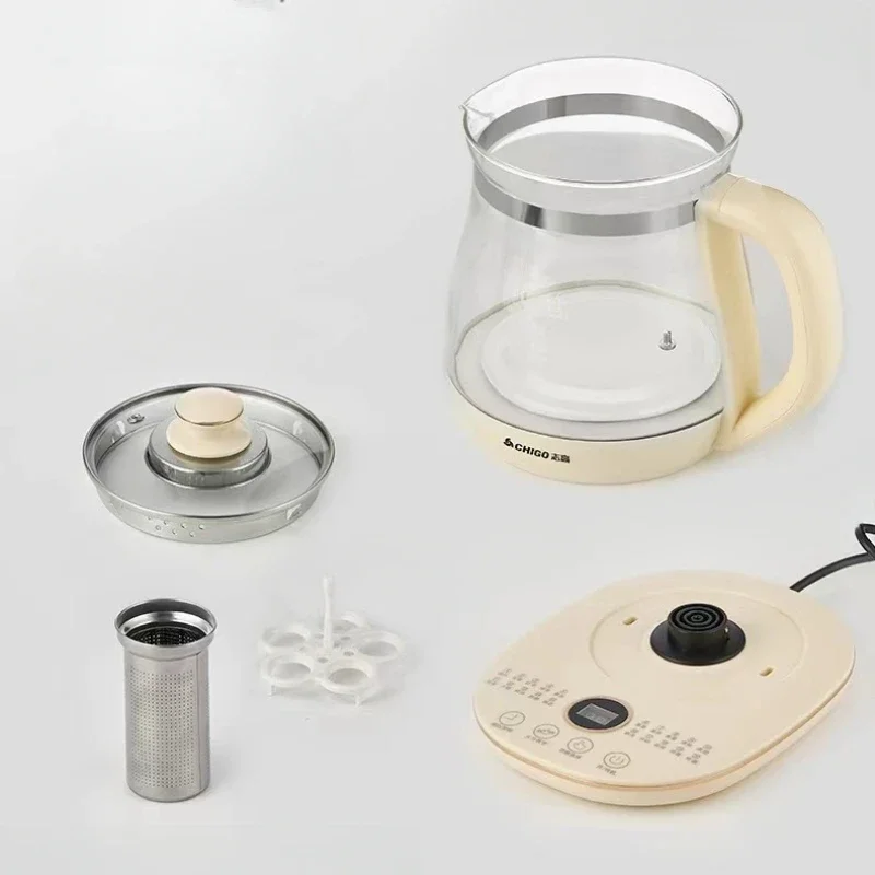 Multifunctional Health Kettle, Household Large-capacity Water Kettle, Can Be Booked To Cook Tea, High Borosilicate Glass Kettle 5