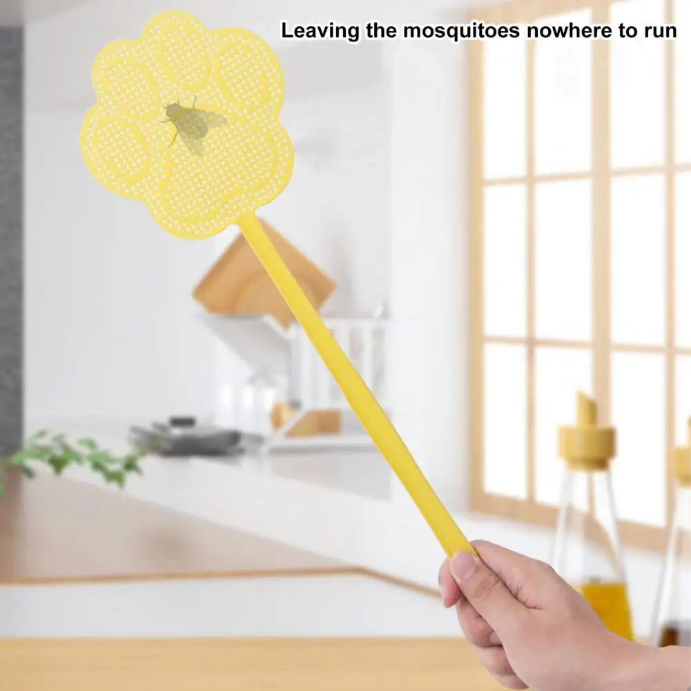 2Pcs Mosquito Swatter Cute Lightweight Multipurpose Hollow Design Creative Matamoscas Fly Swatter for Summer