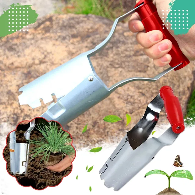 Kerti Palánta Henger Vetőmagátültető Zöldség Virágátültető Szerszám Palánták Hengeres Transzplantációs Mezőgazdasági Szerszámok - Image 5