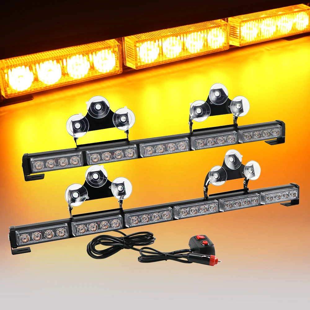 Stroboscope Clignotant d'Urgence LED Iodé, Lumières de Police