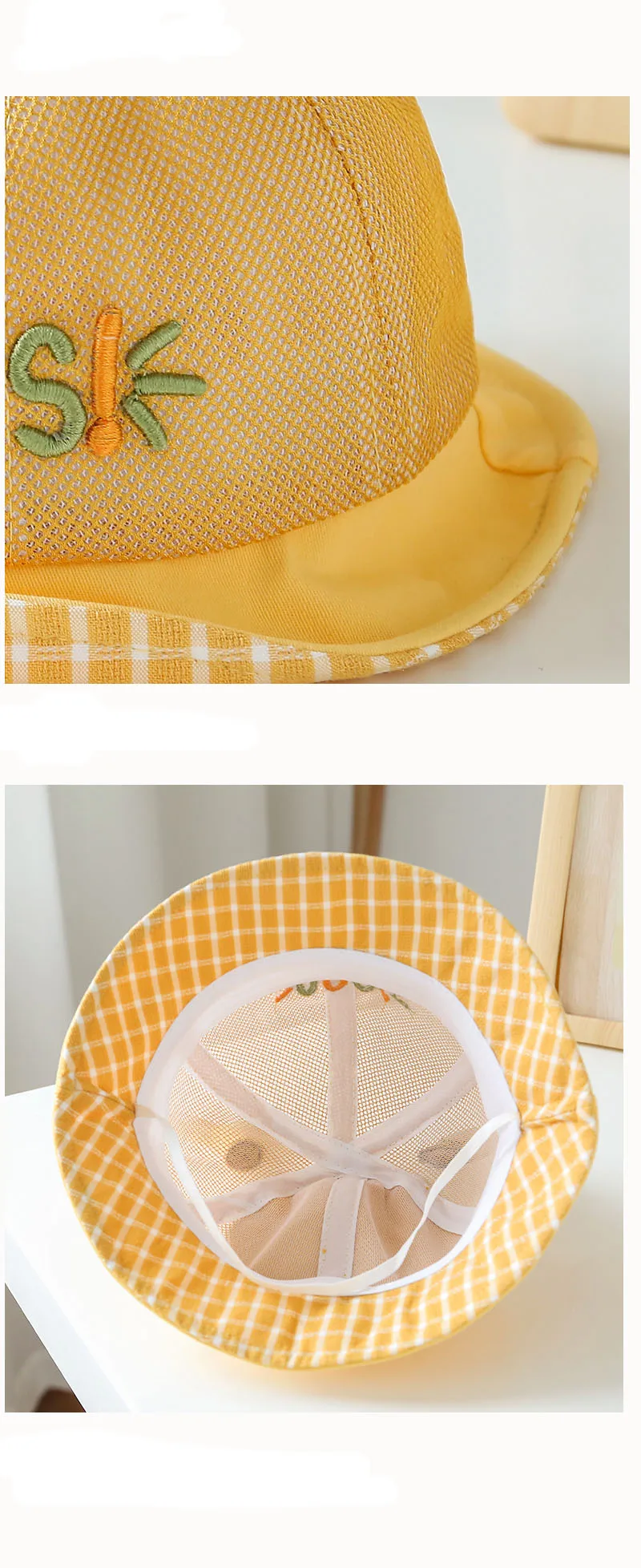 Personalisierte Name Atmungsaktive Kappe Benutzerdefinierte Eimer Neugeborenen Baby Sonne Frosch Fischer Panama Hut kinder_voghion.com