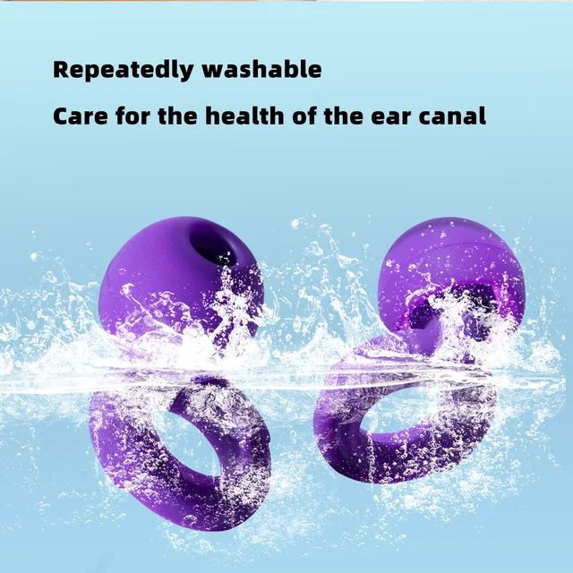 Loop Quiet Ear Plugs for Noise Reduction for Sleeping Silicone Ear Plugs for Swimming Motorbike Noise Filtering Ear Plugs 6