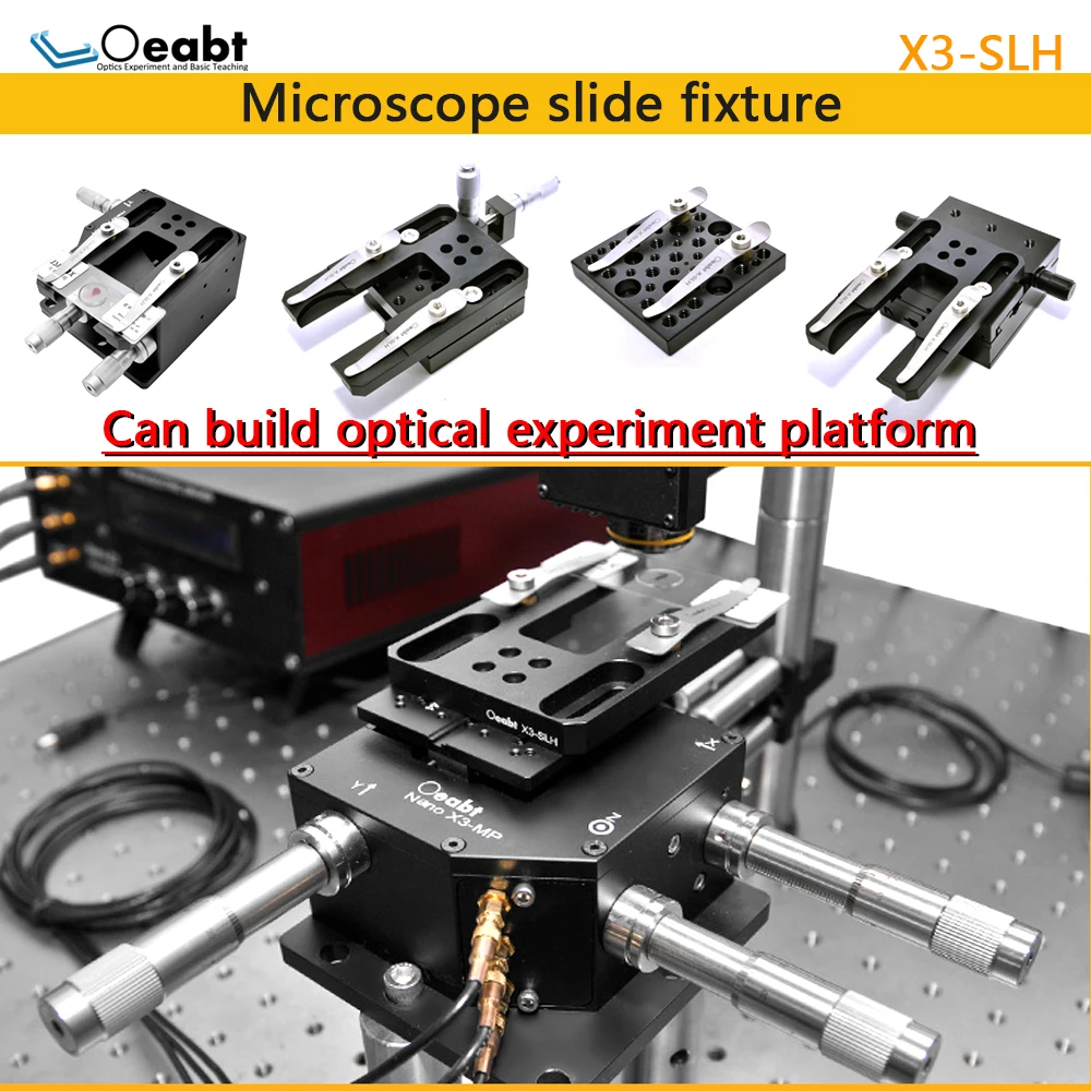 Laserland X3SLH Microscope Slide Fixture Display Clip Fixing Fixture