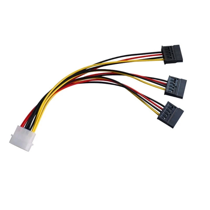 

4Pin IDE to 3 Power Conversion Line Extension Y-Cable for Hard Disk Power