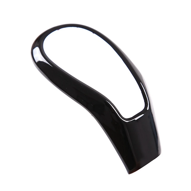 Black Car Gear Shift Head Cover Trim Shifter Knob Frame Sticker Accessories For Volvo Xc60 S60 S80 V60 V40