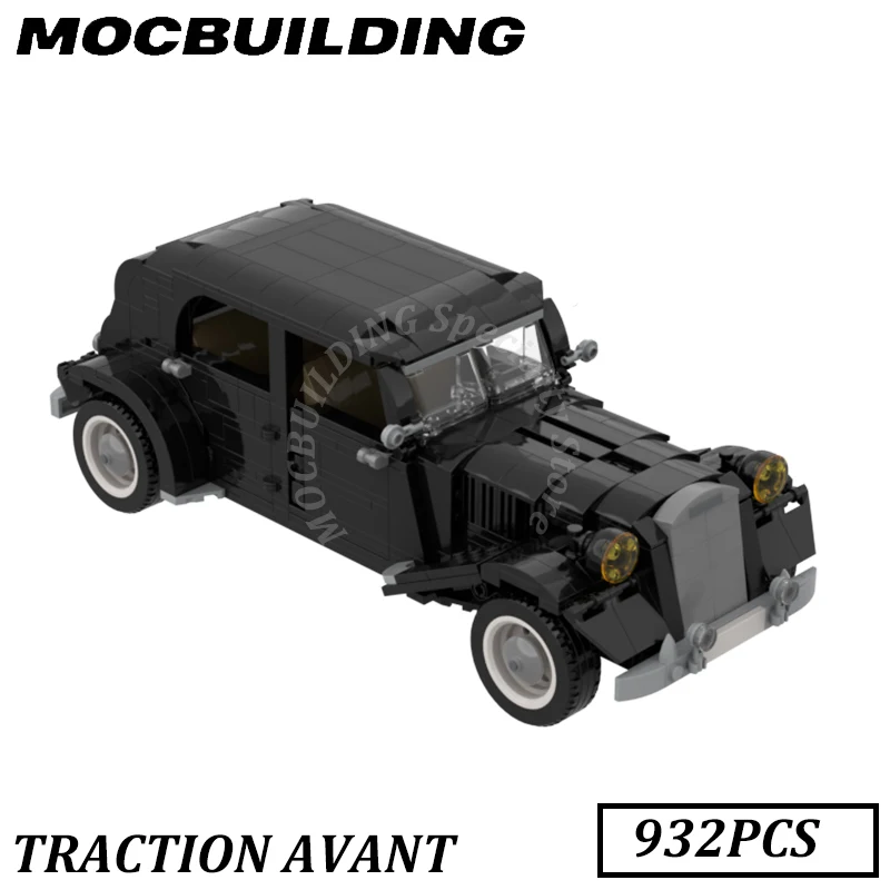 

Модель автомобиля MOC, строительные блоки, кирпичи, игрушки, строительный подарок, подарок на день рождения