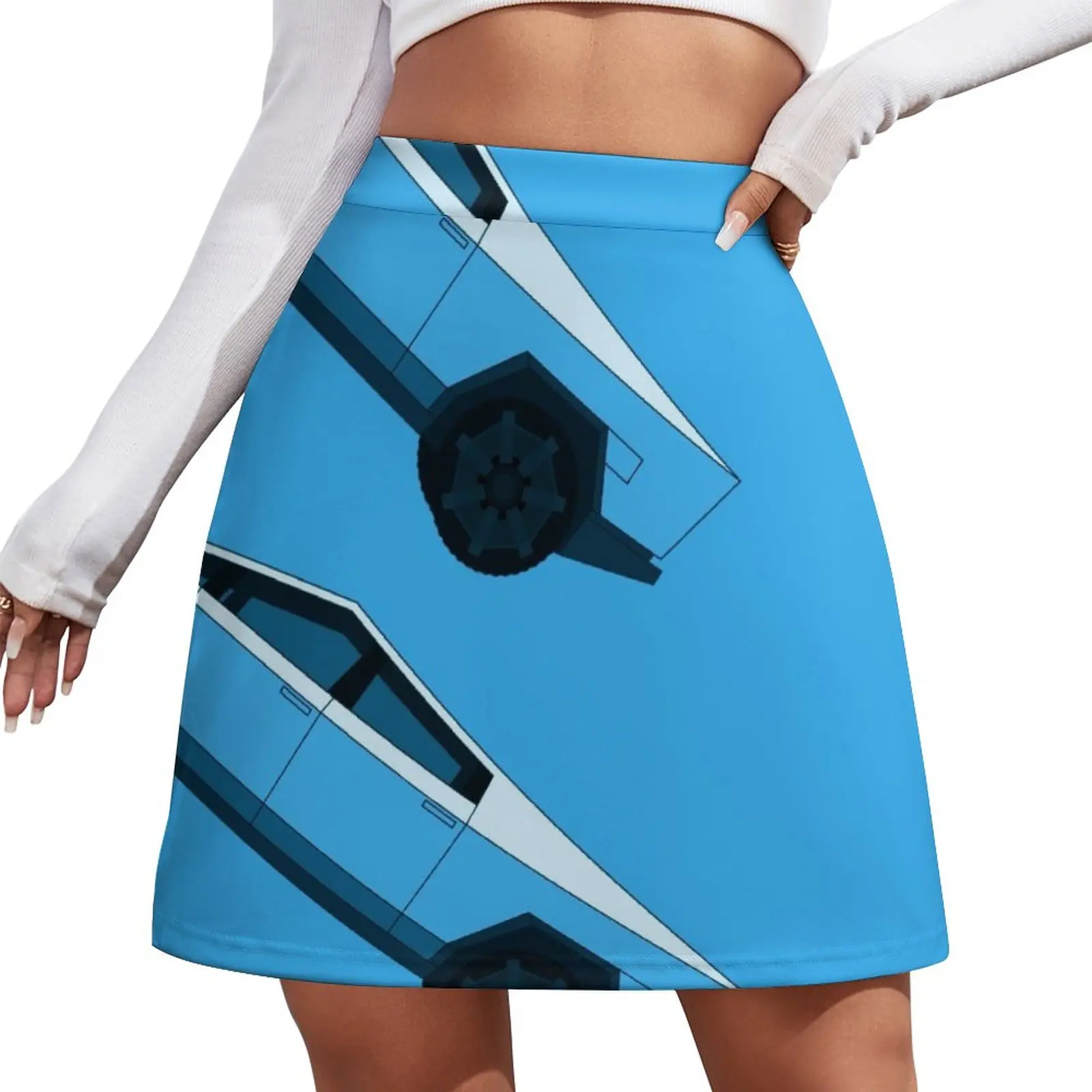 

Cybertruck Pattern Mini Skirt kawaii skirt Female clothing