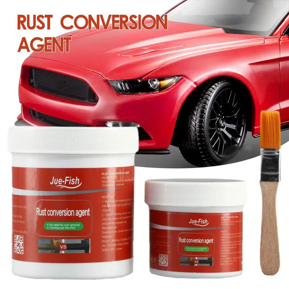 

100/300g Rust Remover For Metal Water Based Paint Rust Converter Multi Purpose Anti-rust Protection Car Coating Primer L1U5