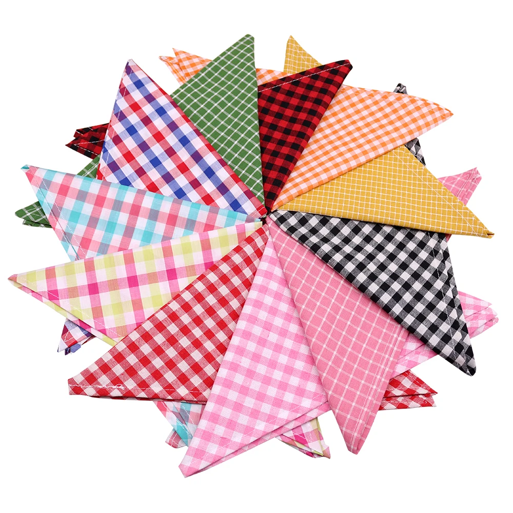 50pcs Hight Quality Cotton Dog Pet bandanas Fashion Plaid Style Pet Supplies Dog Scarfs Grooming Accessories