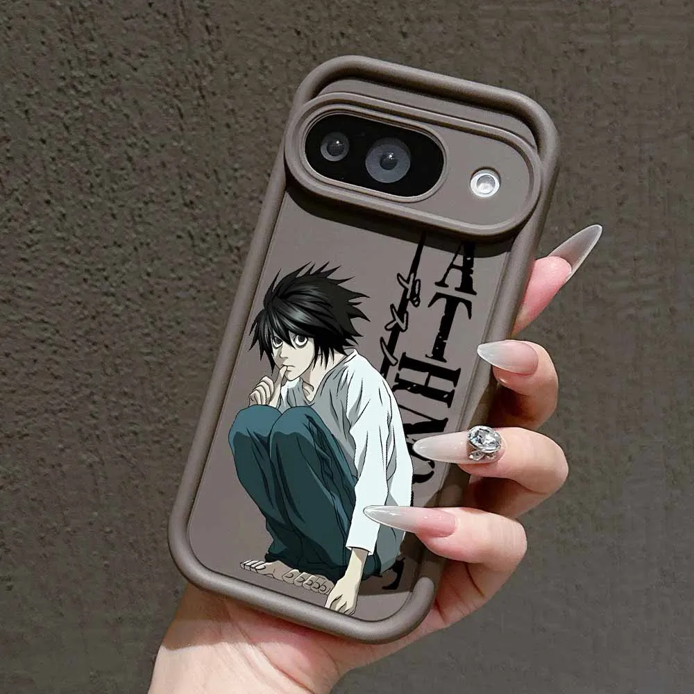 Anime Death Note Soft Feel Phone Case with Eyes Ladder Design
